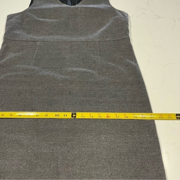 Eddie Bauer Gray Sleeveless VNeck Flannel Embroidered Maxi Dress Small - Picture 11 of 14